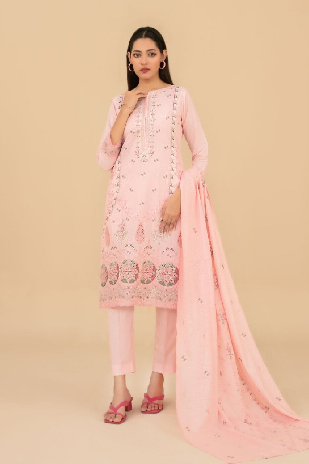 Tawakkal Esense Viscose D-4466 – Tawakkal 3-piece unstitched suit