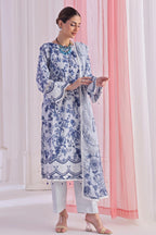 Al Zohaib Colors Print Lawn CDP-06 – Al Zohaib 3-piece unstitched suit