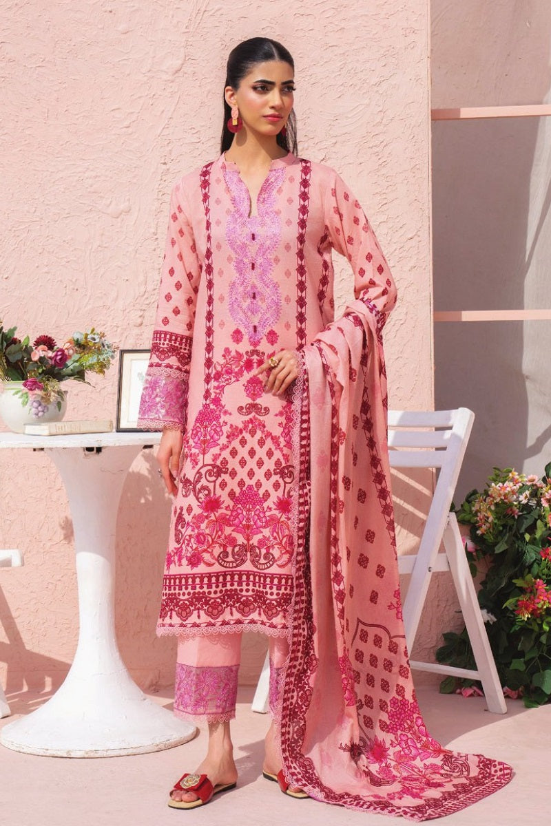 Warda Lawn By Celts D-06 – Celts 3-piece unstitched suit