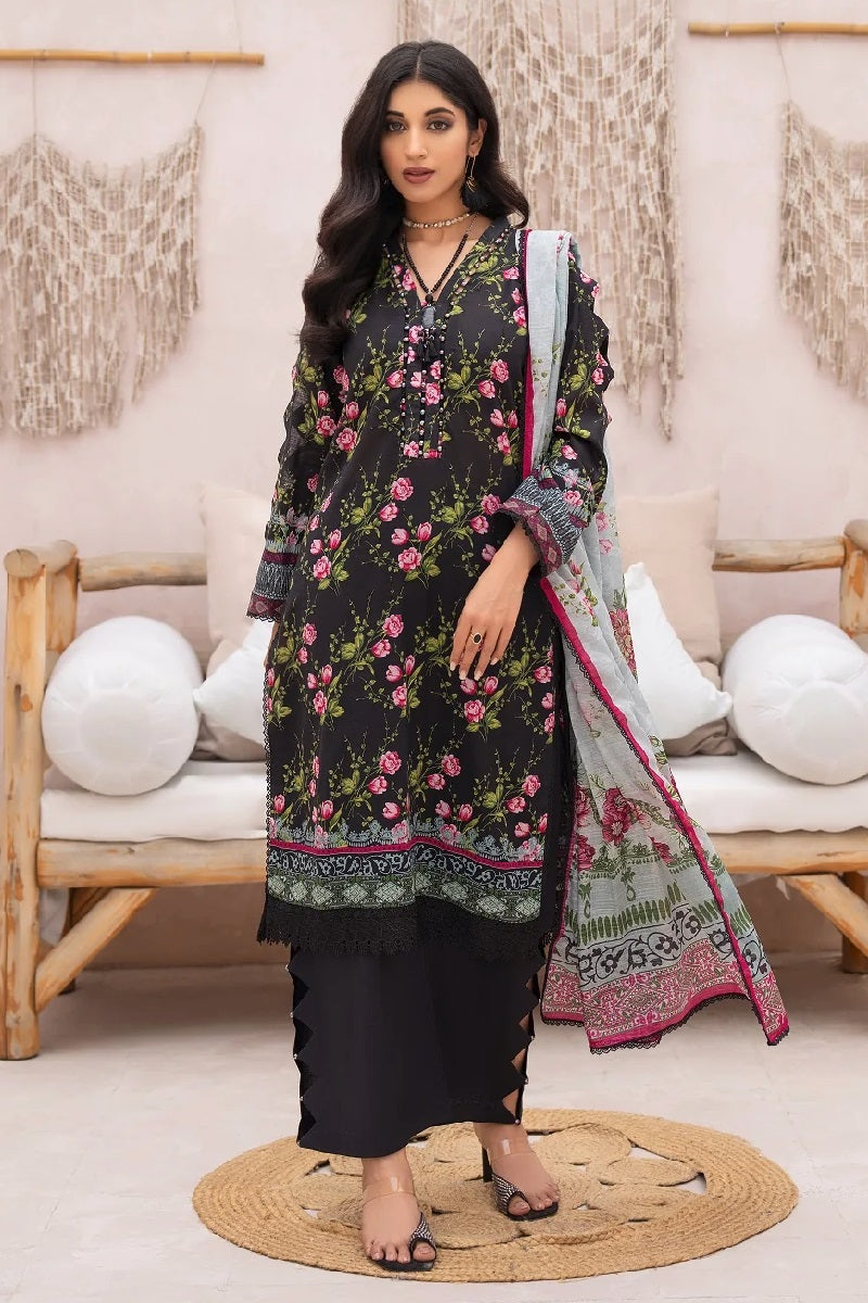 Murashe Salwa Print Lawn D-06 – Murashe 3-piece unstitched suit