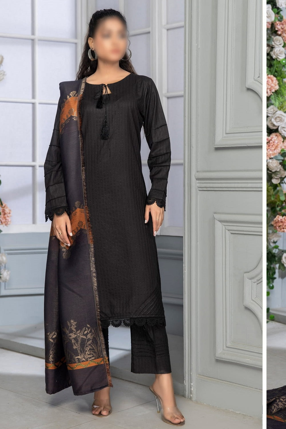 Fantak Premium Dhanak FAW-172 – Fantak 3-piece unstitched suit