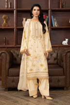 Alif Premium Karandi By Eman Arts AL-176 – Eman Arts 3-piece unstitched suit