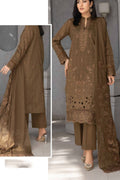 Alif Lawn By Eman Arts AL-128 – Eman Arts 3-piece unstitched suit