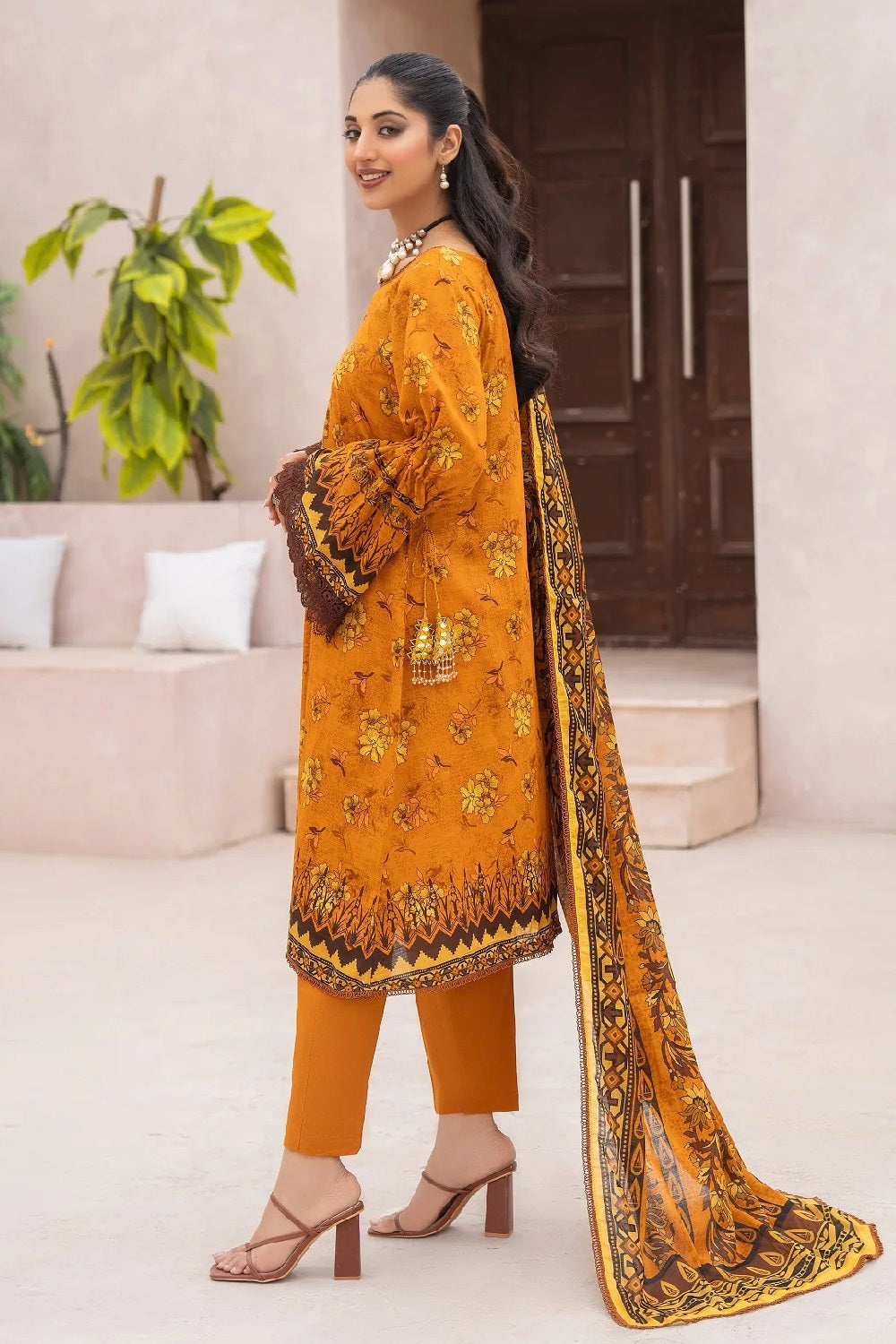 Murashe Salwa Print Lawn D-07, photo 2
