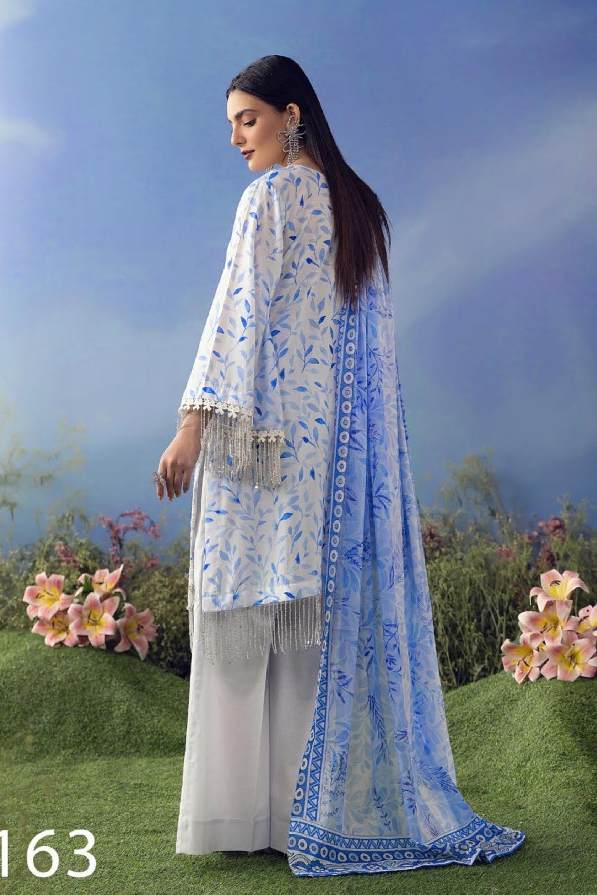 Shaista Printkari Lawn D-163, photo 2