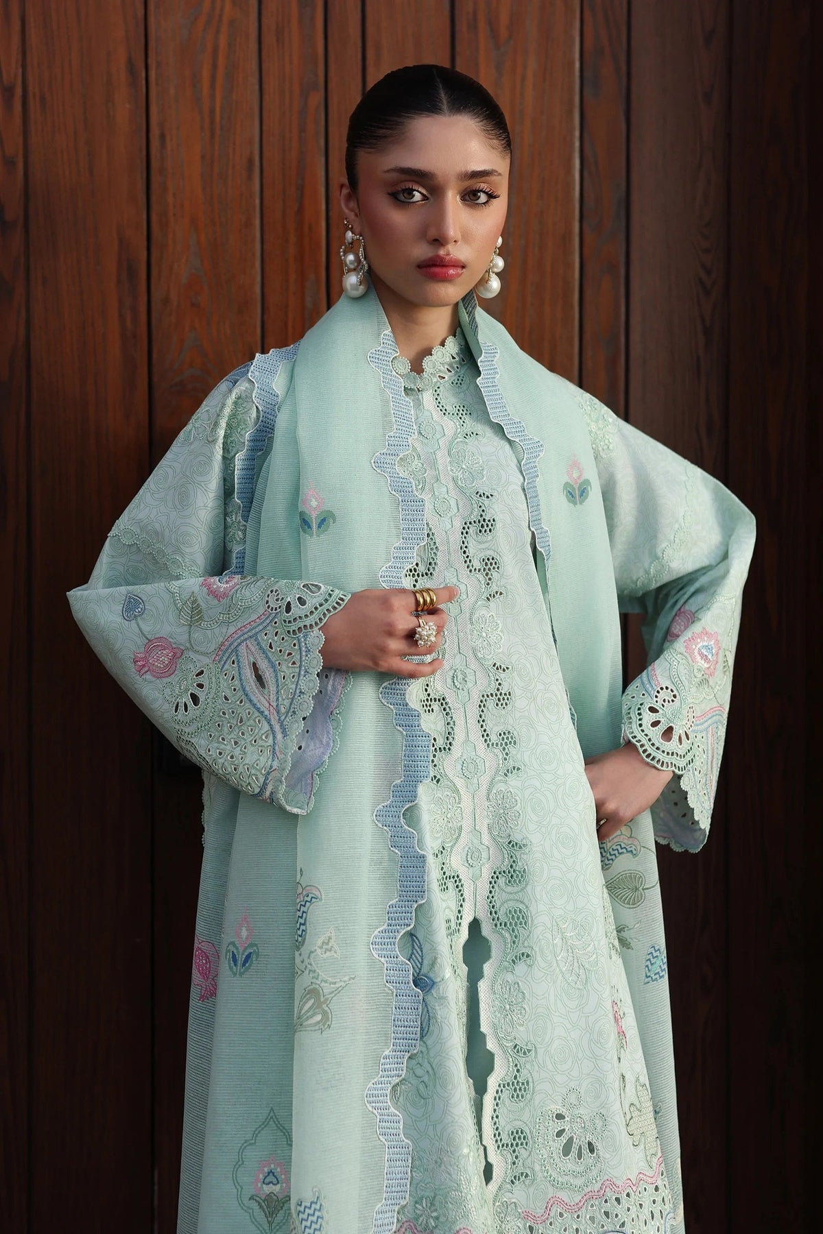 Qalamkar Qline Lawn QKL-07 (Leya), photo 2