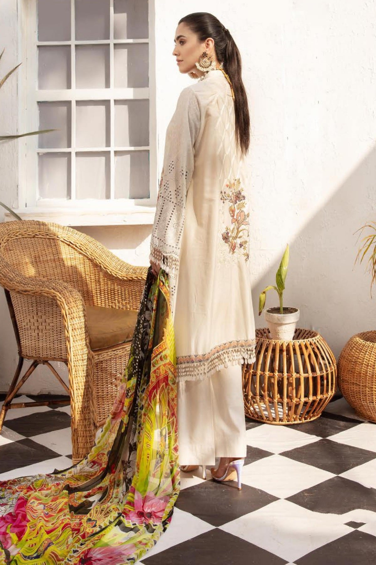 Shaista Maira Chikankari Lawn D-213, photo 2