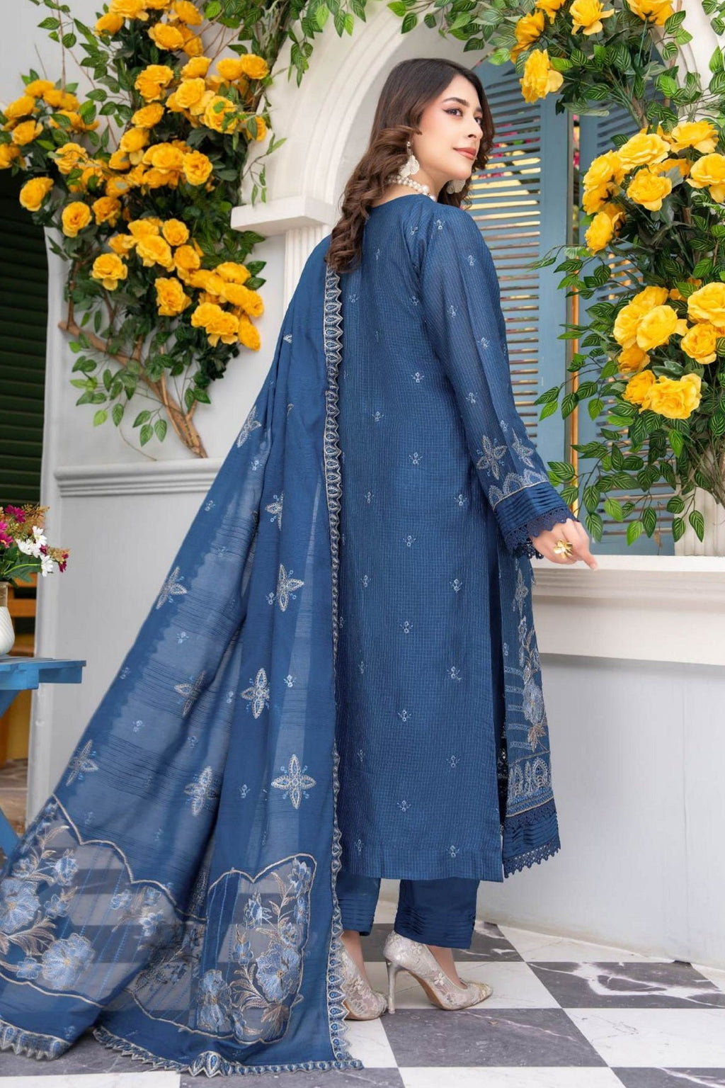 Alif Lawn By Eman Arts AL-21, photo 2