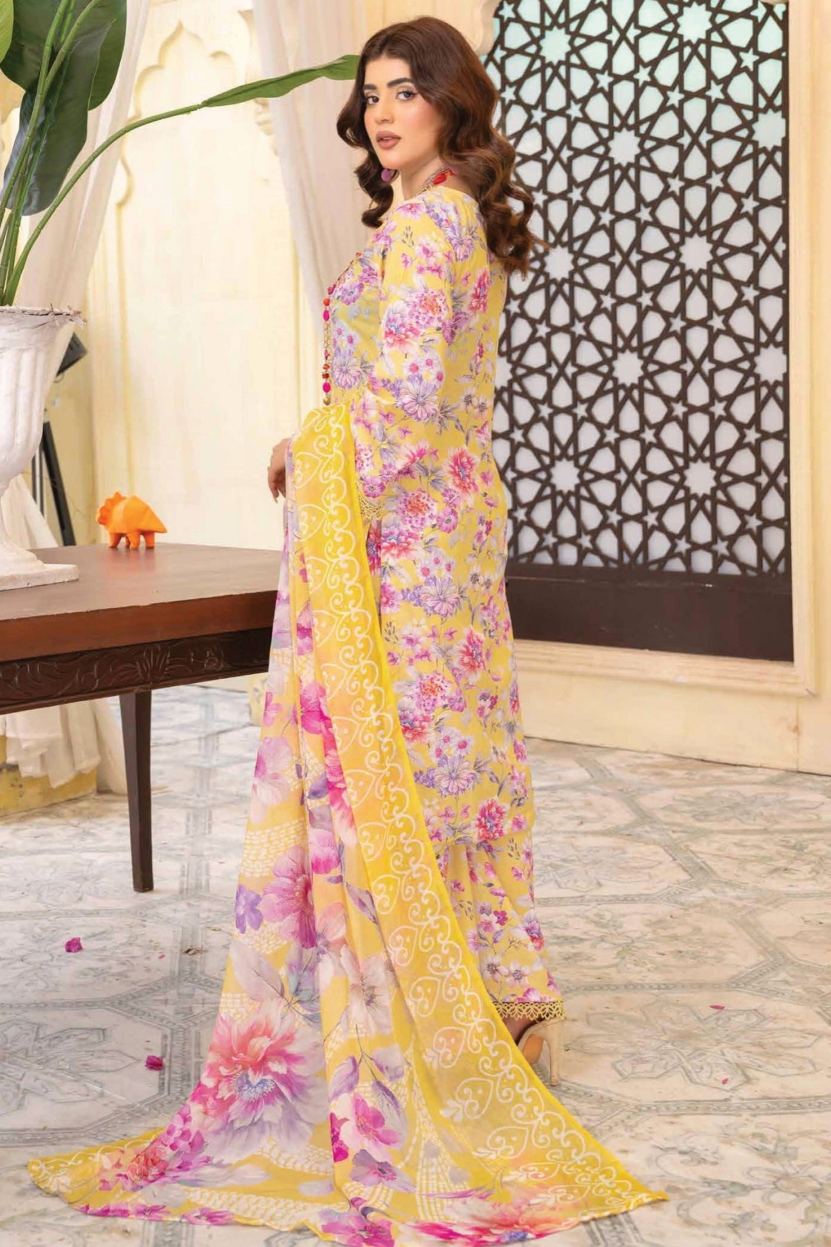 Aalaya Gulaal Print Lawn D-07, photo 2