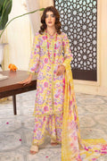 Aalaya Gulaal Print Lawn D-07 – Aalaya 3-piece unstitched suit