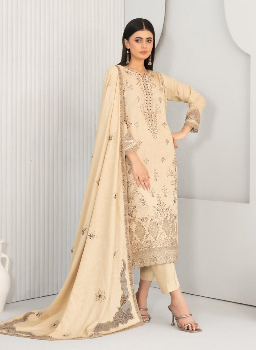 Tawakkal Hayam Viscose D-5727 – Tawakkal 3-piece unstitched suit