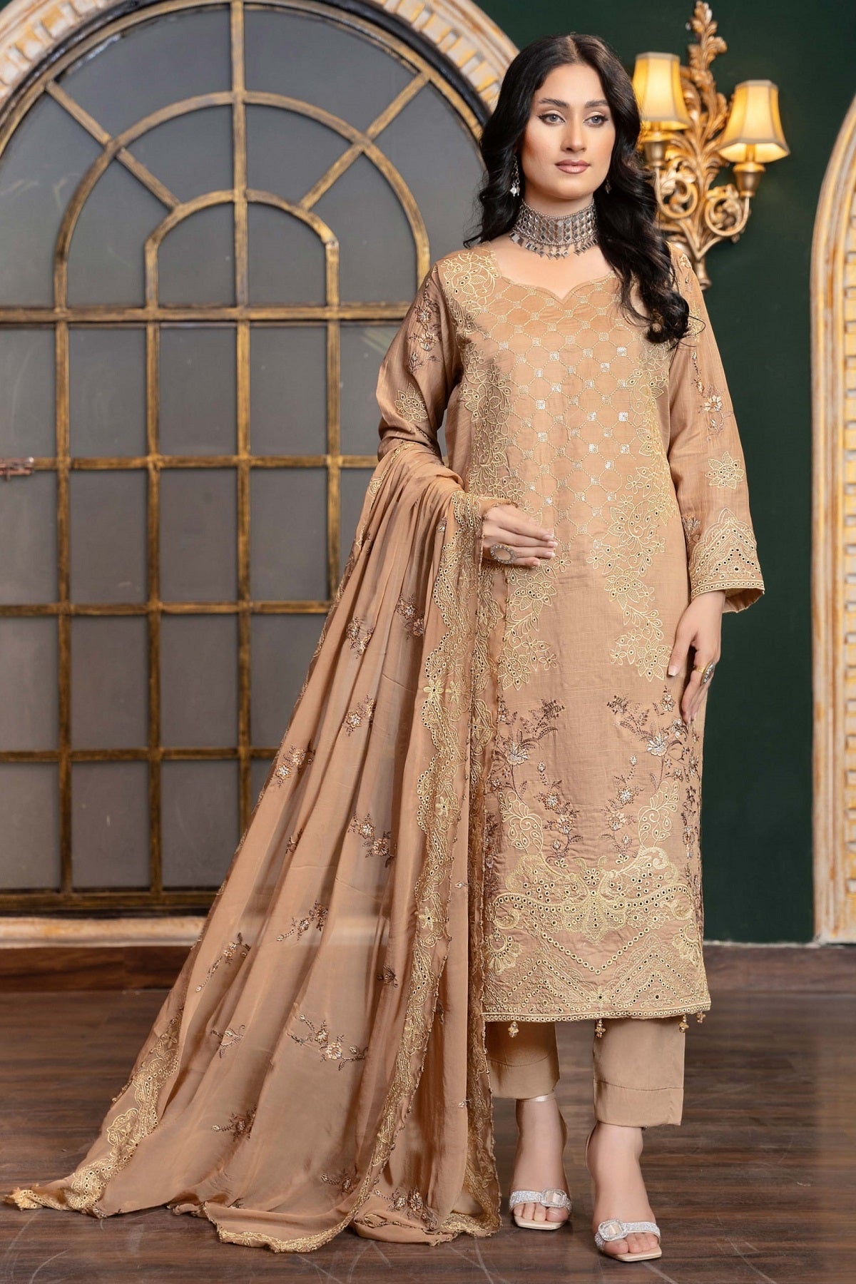 Signature Lawn By Bin Rashid D-07 – Bin Rashid 3-piece unstitched suit