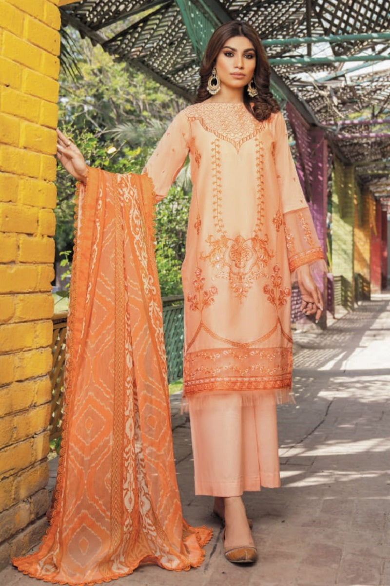 Kataan Amelia Lawn KN-37 – Kataan 3-piece unstitched suit