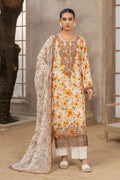 Smile Luxury Lawn By Azam Arts D-2107 – Azam Arts 3-piece unstitched suit