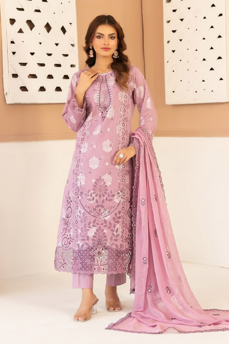Tawakkal Zaylee Lawn D-2837 – Tawakkal 3-piece unstitched suit