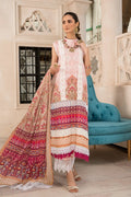 Raskh-e-Gul Lawn By Jacquard D-07 (Erik) – Jacquard 3-piece unstitched suit