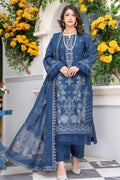 Alif Lawn By Eman Arts AL-21 – Eman Arts 3-piece unstitched suit