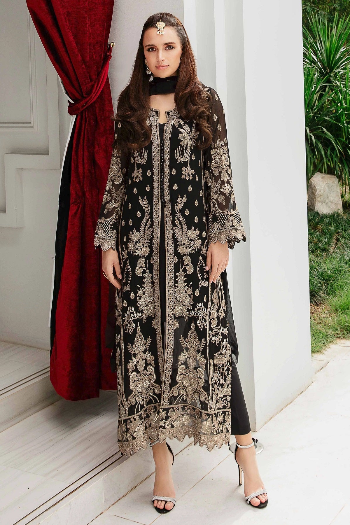 Freesia Intira Formal Wear FW23-507 (Azza) by Maryum & Maria – Maryum & Maria 3-piece unstitched suit