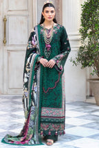Sophie Lawn By Mahnur D-09 – Mahnur 3-piece unstitched suit