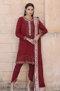 Noor Luxury Winter By Saadia Asad D-07 – Saadia Asad 3-piece unstitched suit