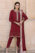Noor Luxury Winter By Saadia Asad D-07 – Saadia Asad 3-piece unstitched suit