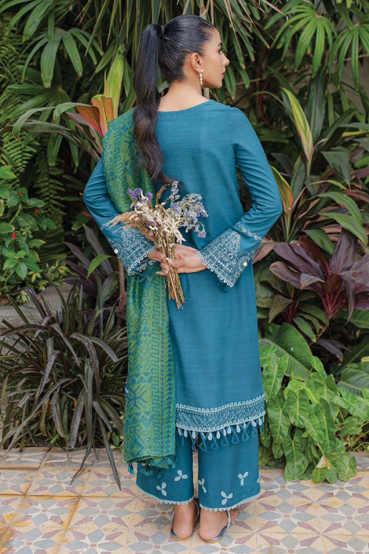 Qalamkar Qline Linen WL-08 (Solene), photo 2