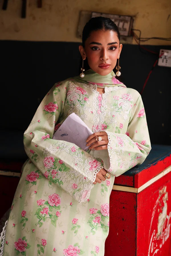 RajBari Floral Symphony Lawn D-08, photo 2