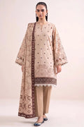 Haya Cambric By Humdum D-08 – Humdum 3-piece unstitched suit