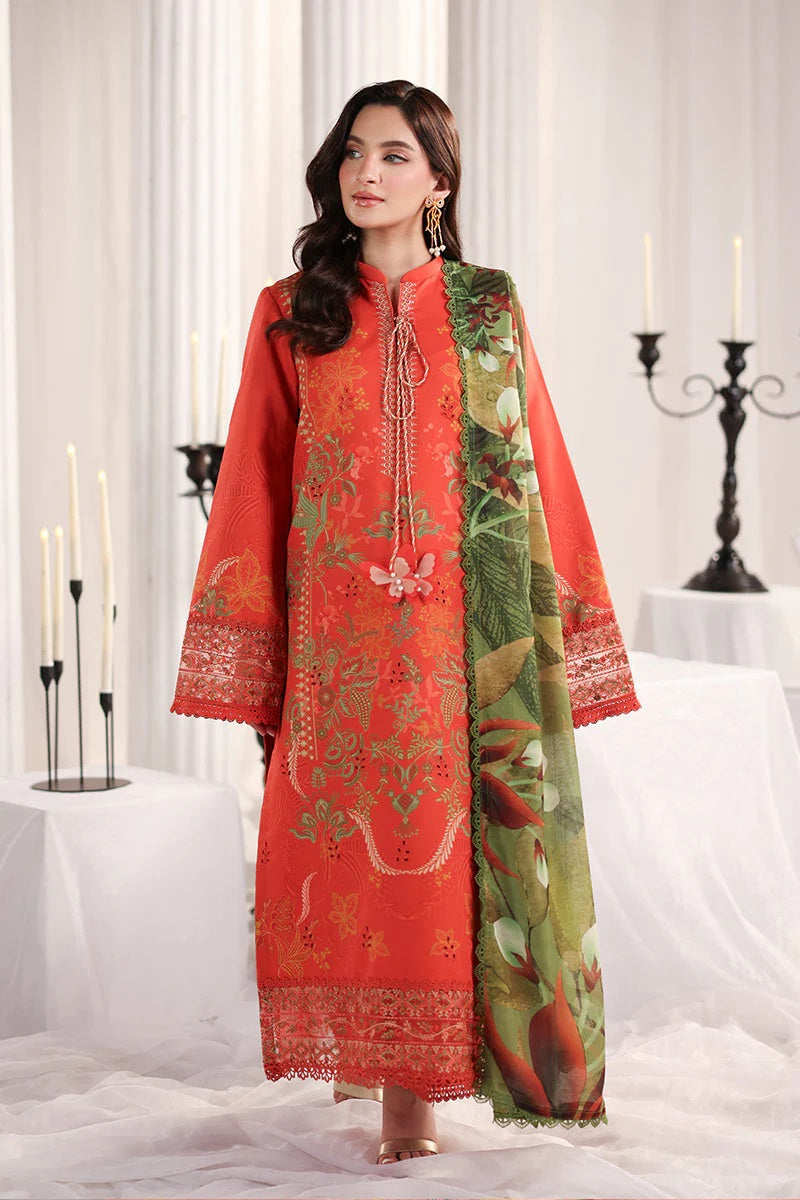 Rang Rasiya Nova Lawn D-08 (Seline) – Rang Rasiya 3-piece unstitched suit