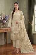 Aalaya Rock Capri Linen D-08 – Aalaya 3-piece unstitched suit