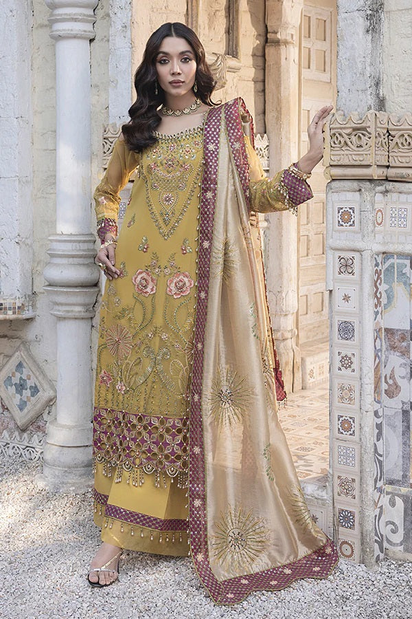 Razab Ranjhan Formal Wear RJN-08 – Razab 3-piece unstitched suit