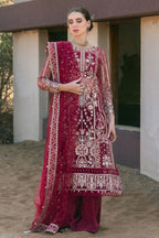 Kara Luxe Formal Wear KRLUB-08 (Berry Charm) – Kara Luxe 3-piece unstitched suit