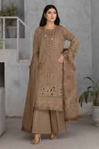 Alif Lawn By Eman Arts AL-130 – Eman Arts 3-piece unstitched suit