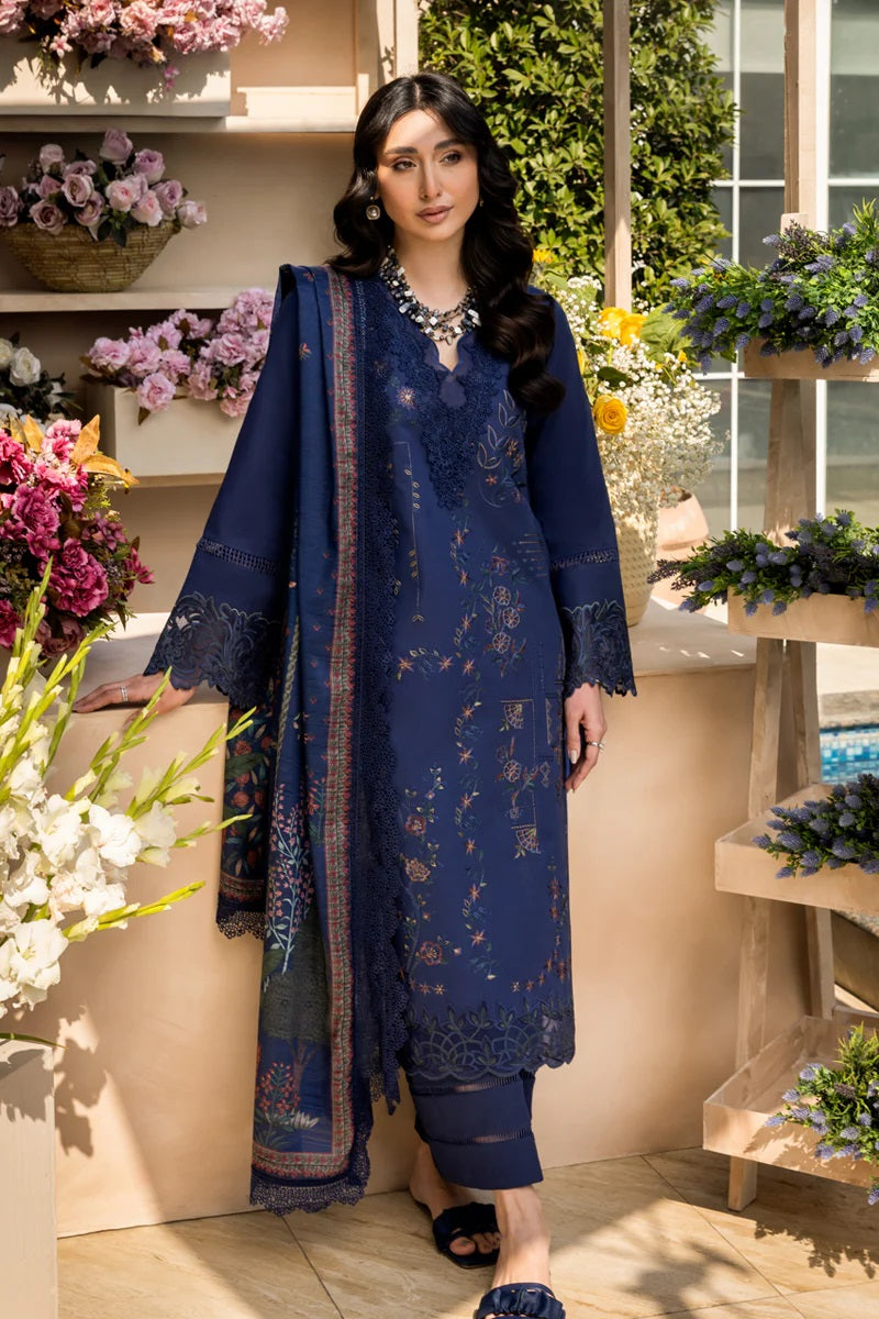 Rang Rasiya Florence Lawn D-08 (Safina) – Rang Rasiya 3-piece unstitched suit
