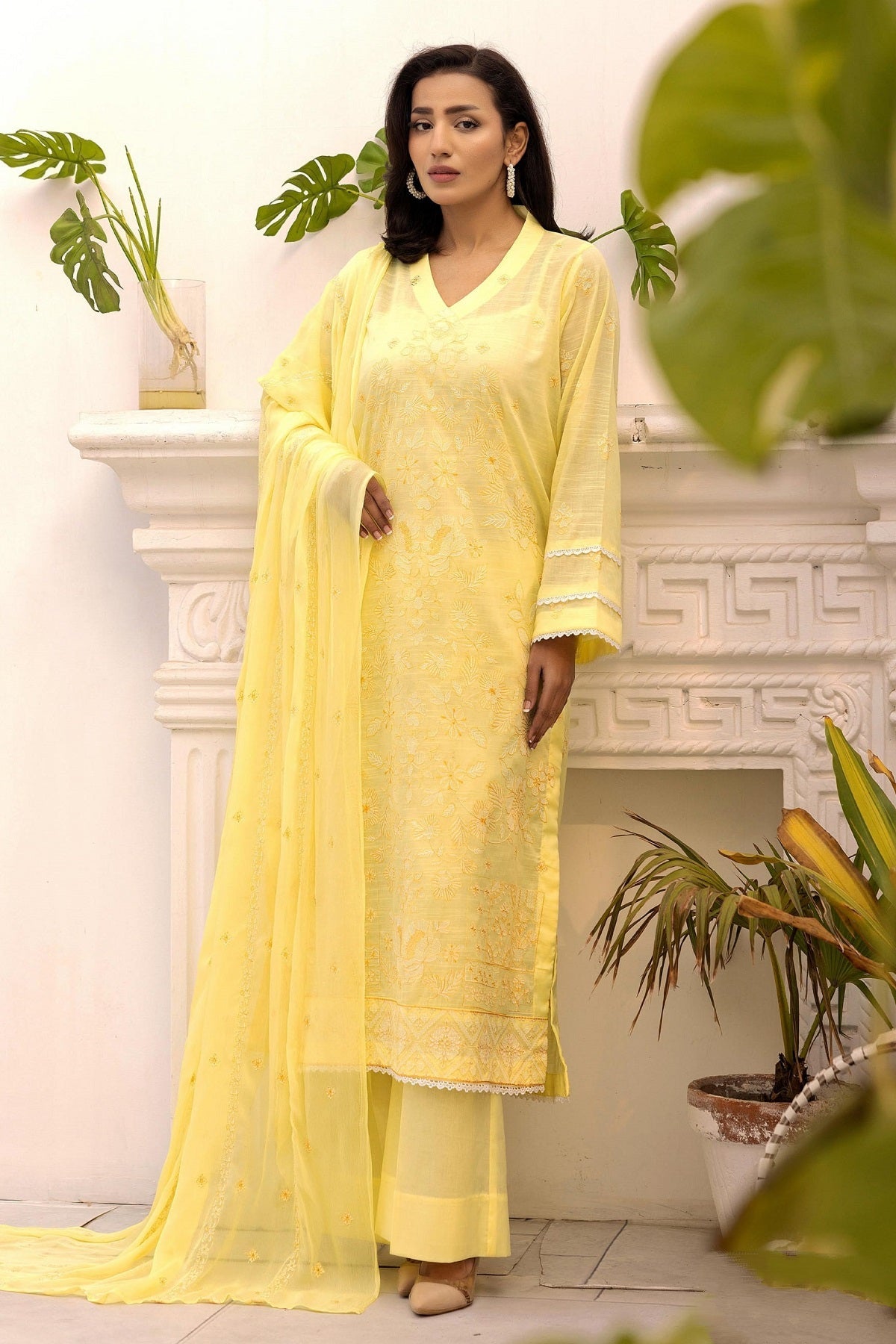 Dastoor Lawn By Khoobsurat D-108 – Khoobsurat 3-piece unstitched suit
