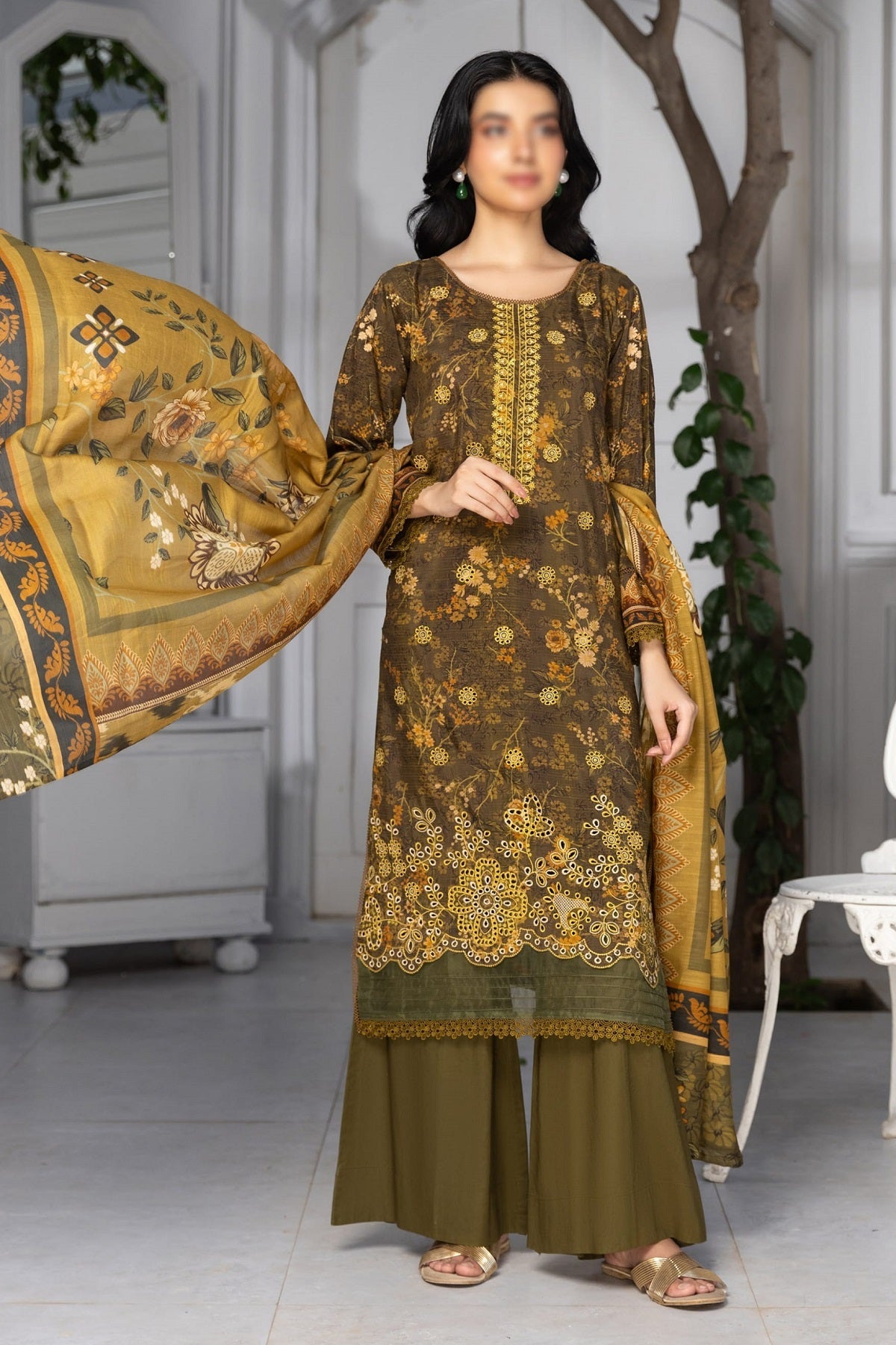 Fantak Viscose FAW-298 – Fantak 3-piece unstitched suit