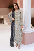 Ramsha Minhal Formal Wear M-1309 – Ramsha 3-piece unstitched suit