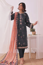 Al Zohaib Colors Print Lawn CDP-09 – Al Zohaib 3-piece unstitched suit