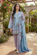 Florent Zync Print Lawn FZ-09 – Florent 3-piece unstitched suit