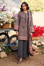 Asim Jofa Print Lawn AJUUB-09 – Asim Jofa 3-piece unstitched suit