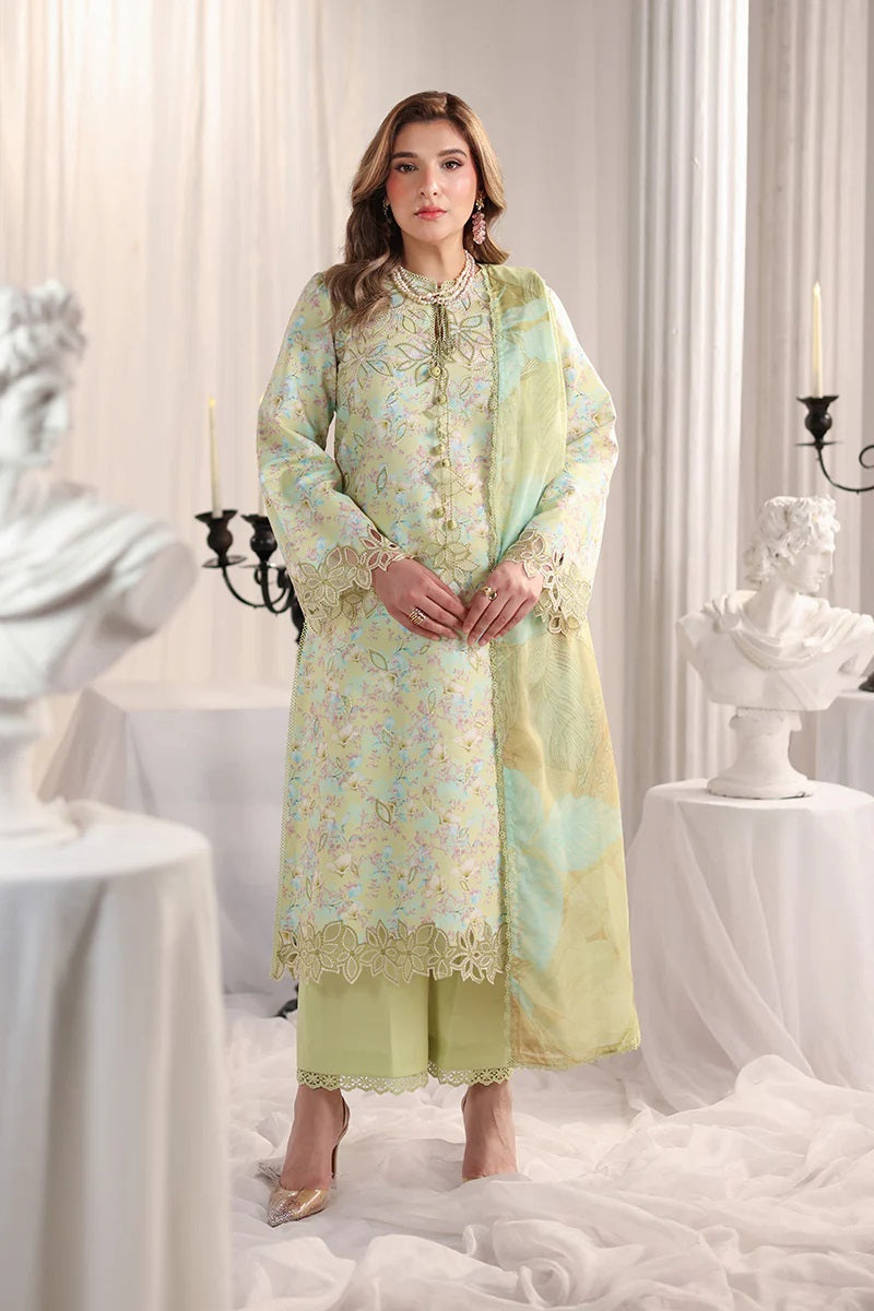 Rang Rasiya Nova Lawn D-09 (Viola) – Rang Rasiya 3-piece unstitched suit