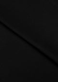 Wide Trouser Cambric – Black, plain cambric fabric by the meter