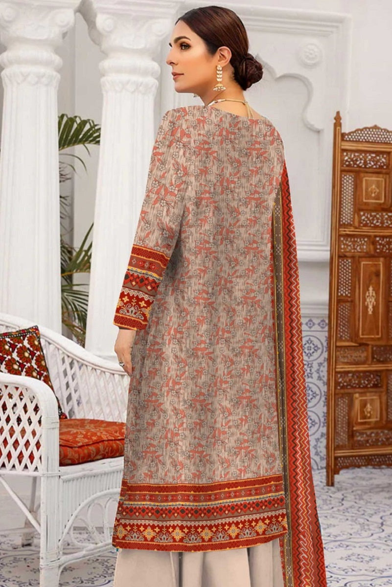 Hareem Print Khaddar By Al Hamra ALK-101A, photo 2