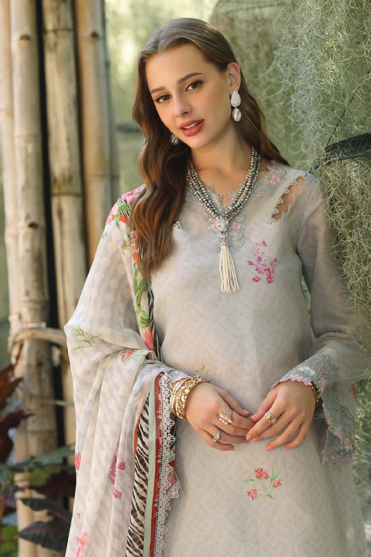 Noor Luxe Printkari Lawn D-10A by Saadia Asad, photo 2