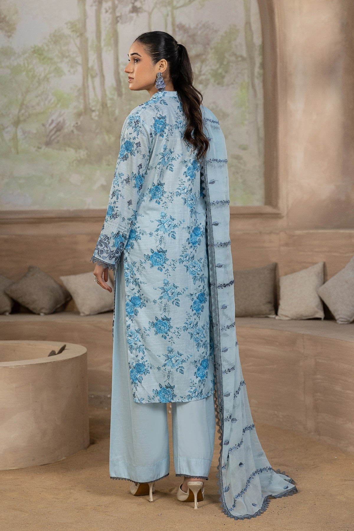 Smile Luxury Lawn By Azam Arts D-2110, photo 2