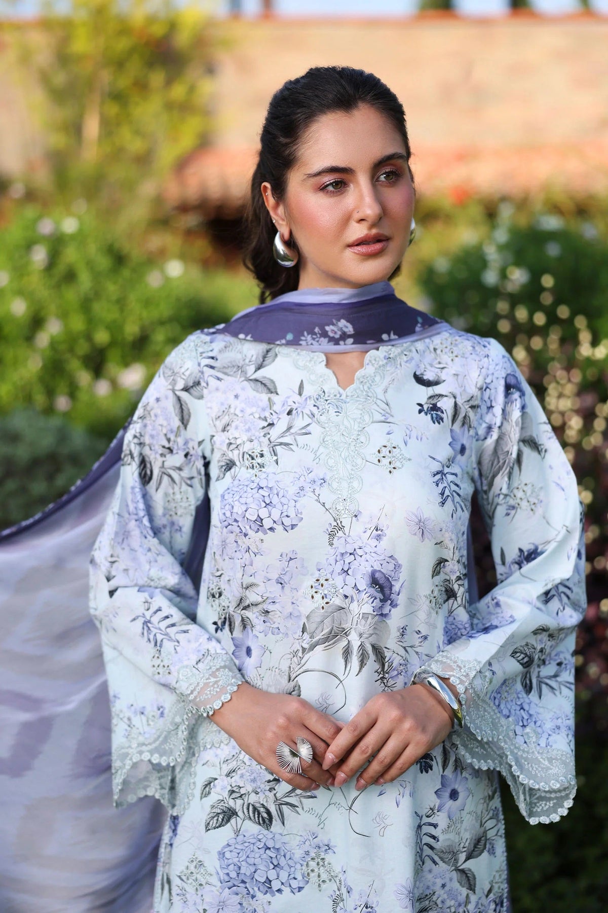 Raaya Printkaari Lawn D-10 (Velora), photo 2
