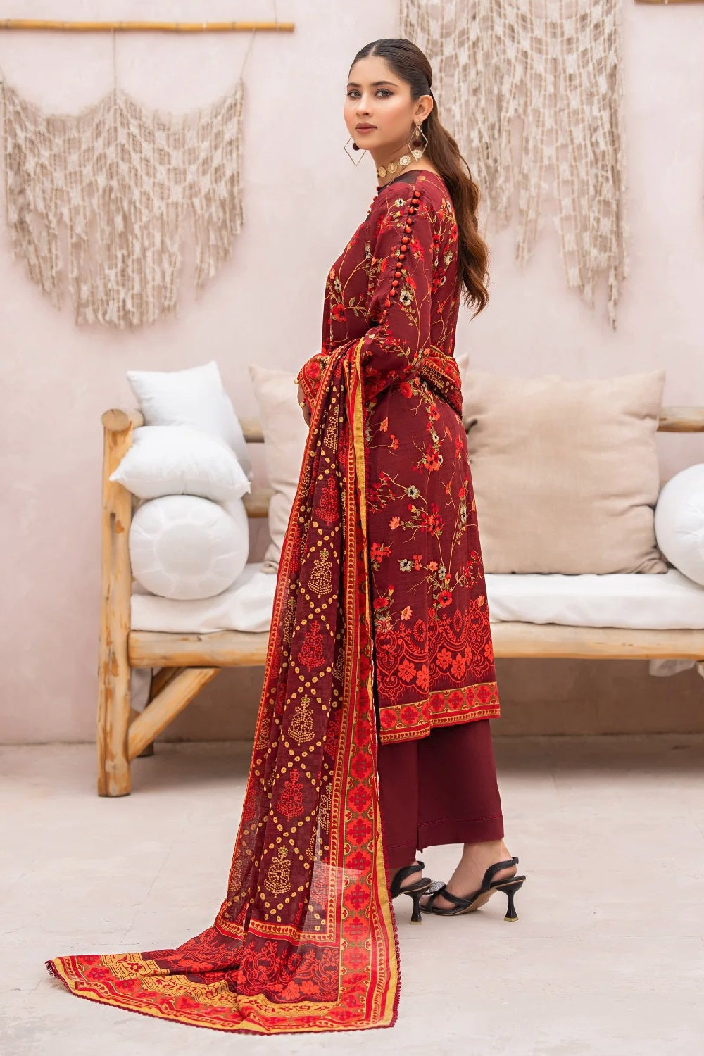 Murashe Salwa Print Lawn D-10, photo 2