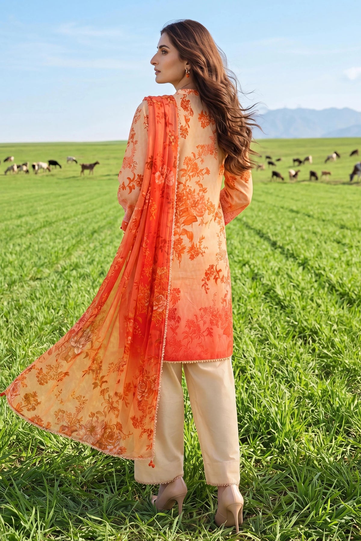 Al Zohaib Colors Print Lawn CDC-10, photo 2