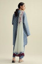 Coco Cambric Prints By Zara Shahjahan D-10B (Willow), photo 2