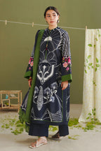 Coco Lawn Prints By Zara Shahjahan D-10B – Zara Shahjahan 3-piece unstitched suit